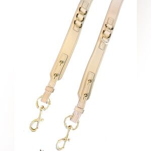 Marc Jacobs Textured Leather Strap with Gold decoration